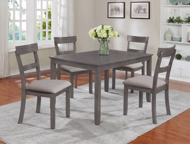 CM Henderson Gray 5 Piece Dinette Set