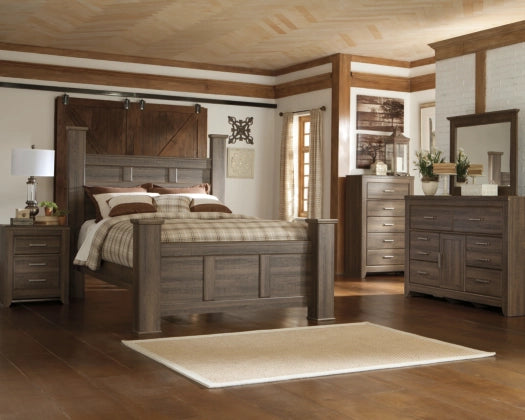 Juararo Poster Bed Bedroom Set