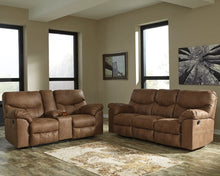 Boxberg Bark (Mocha) Reclining Sofa and Love Seat